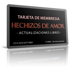 tarjeta de membresia
